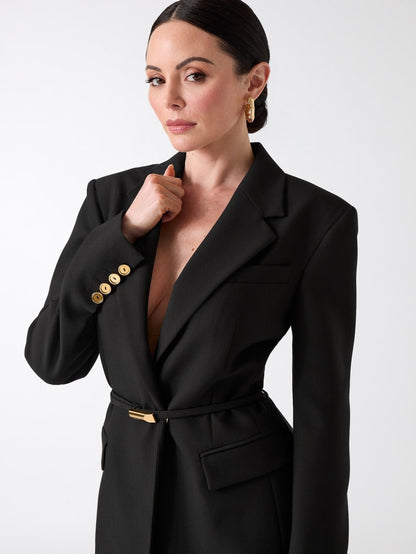 Dalia Single-Breasted Blazer