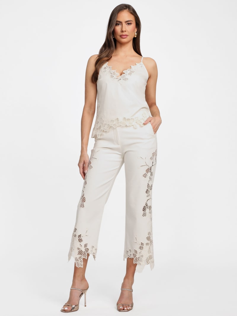 Brooke Crochet Floral Cami Top