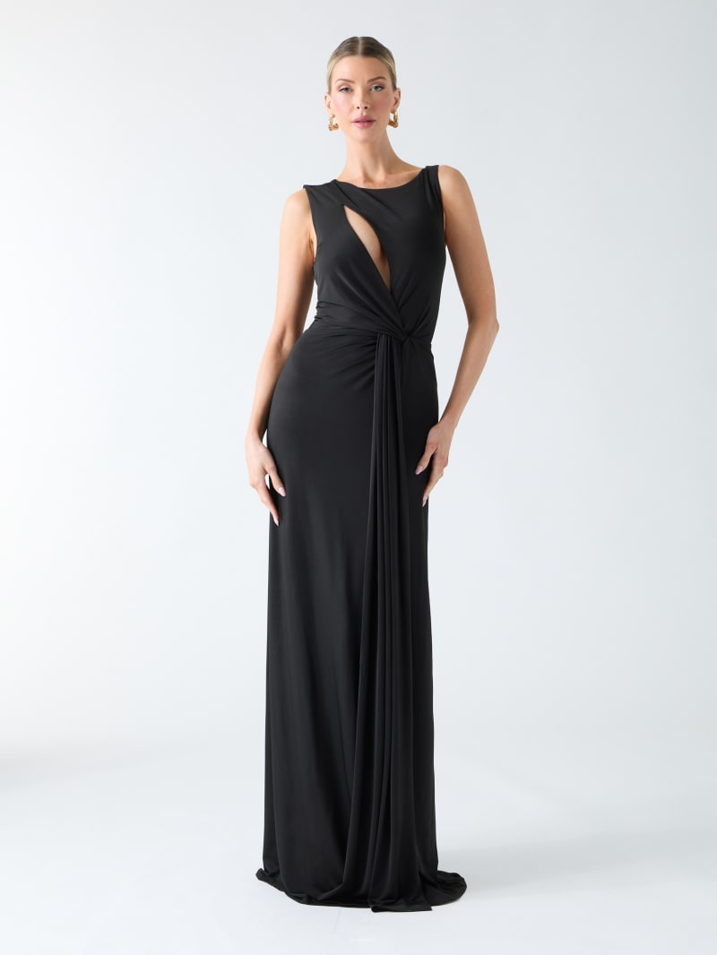 Eco Alva Knot Maxi Dress