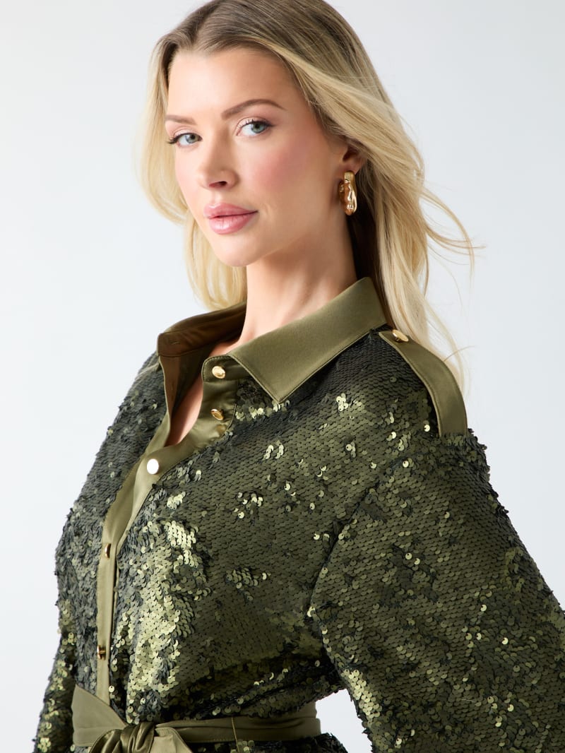 Kaia Sequin Shacket