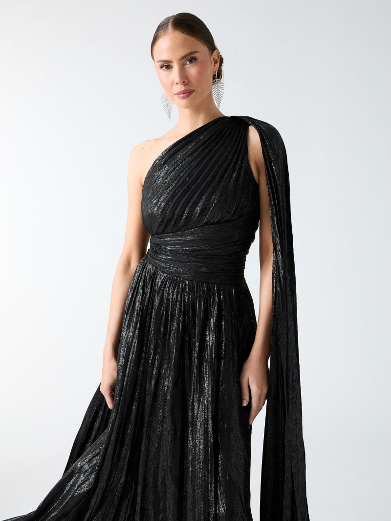 Stephany Pleated Gown