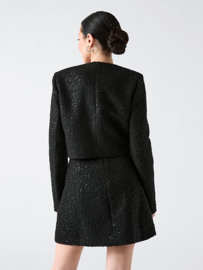 Bouclé Away Sequin Jacket