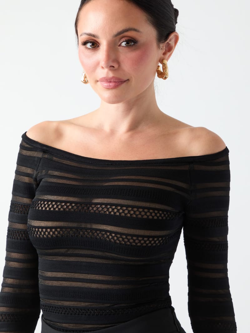 Dani Striped Bodysuit