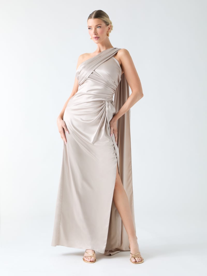 Aretha Satin Gown