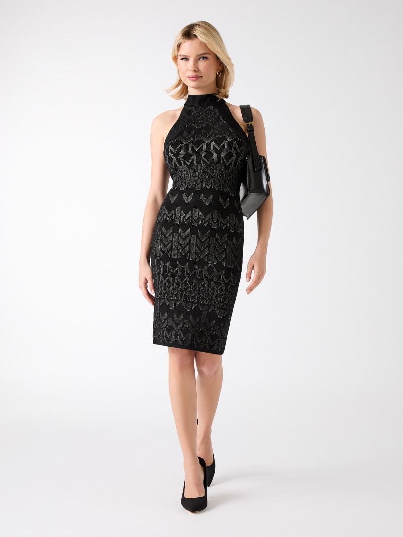 Billie Monogram Sweater Dress