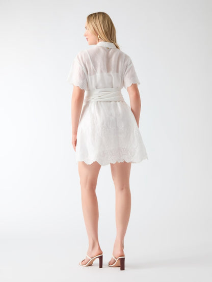 Eco Mindy Embroidered Mini Dress