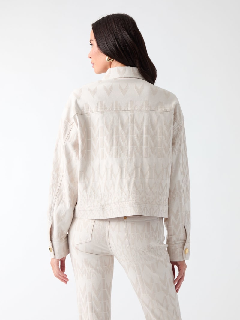 Sarah Monogram Denim Jacket