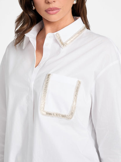 Marciano beads shirt
