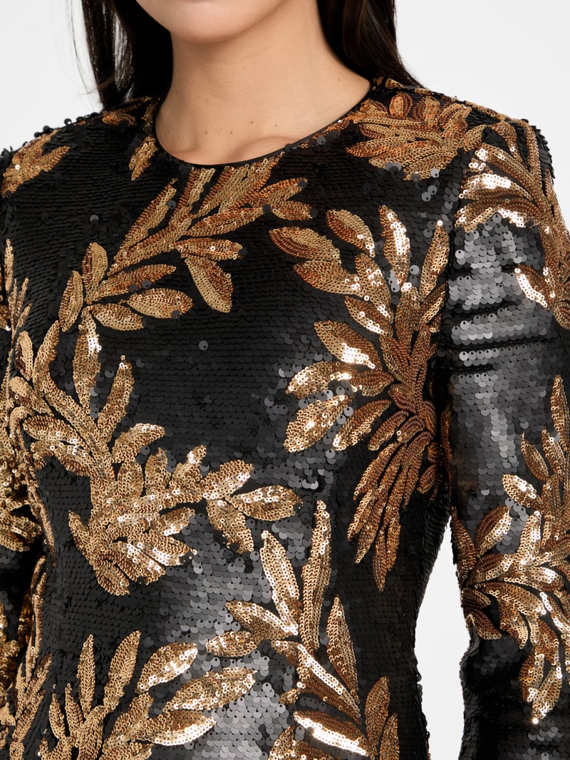 Daisy Sequin Mini Dress
