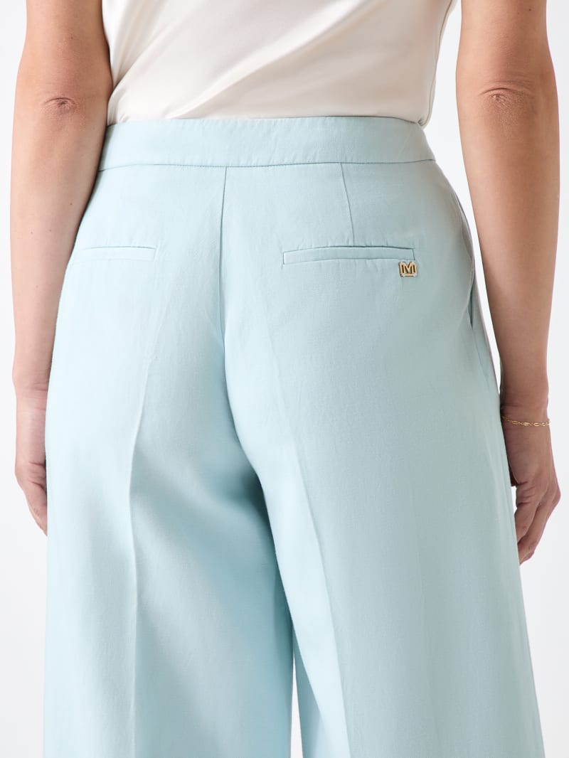 Marciano linen-blend pants