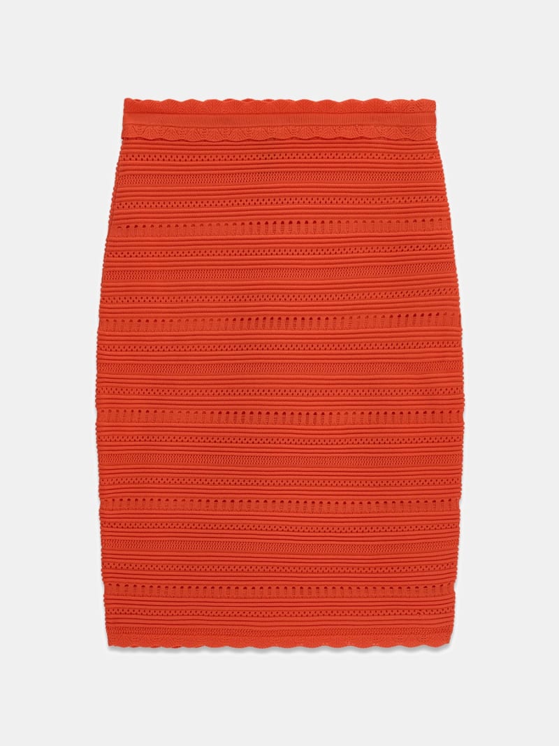 Marciano openwork pencil skirt
