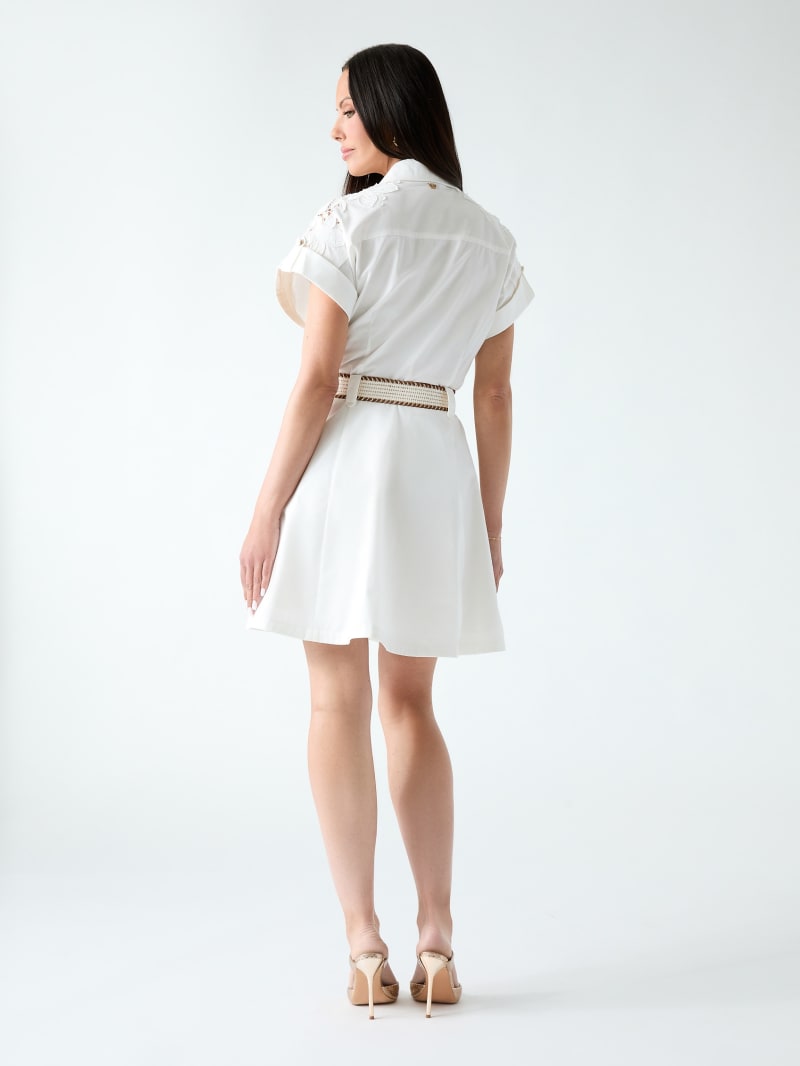 Marciano embroidered shirt dress