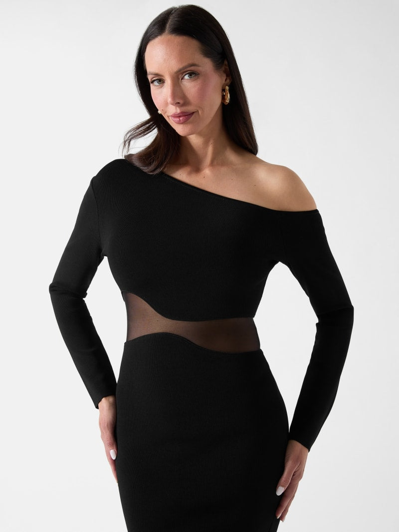 Marciano Off-Shoulder Mini Dress