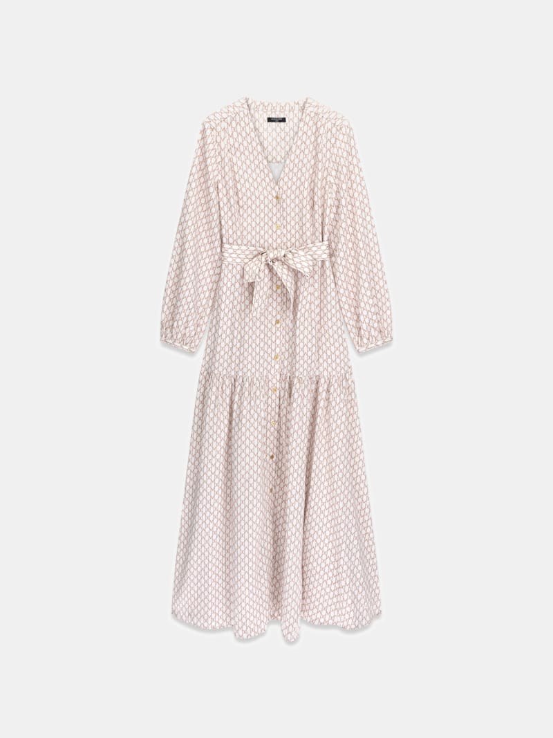 Marciano logo long dress