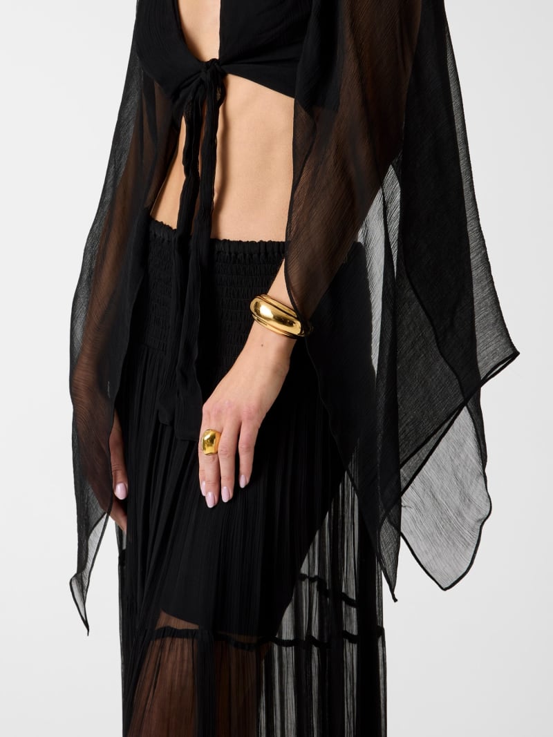 Marciano tie-front top