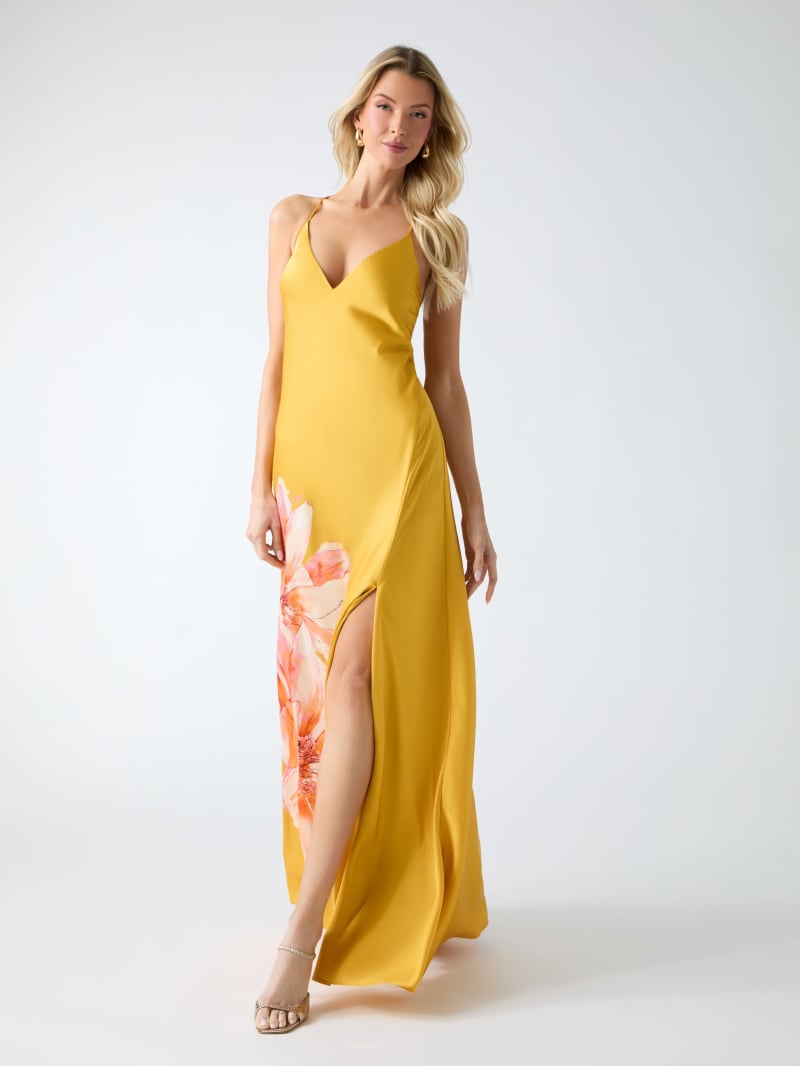 Marciano floral print maxi dress
