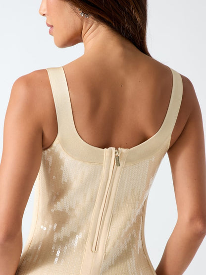 Marciano sequins bandage dress