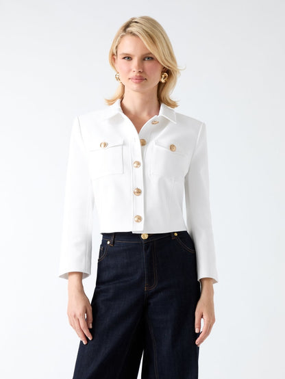 Cropped blazer