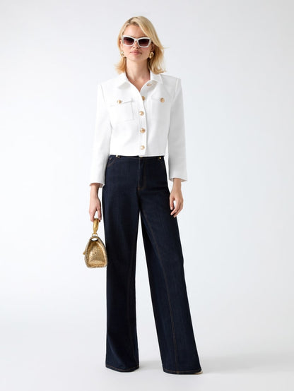Cropped blazer