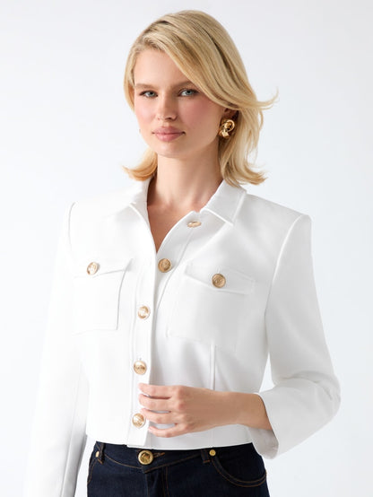 Cropped blazer