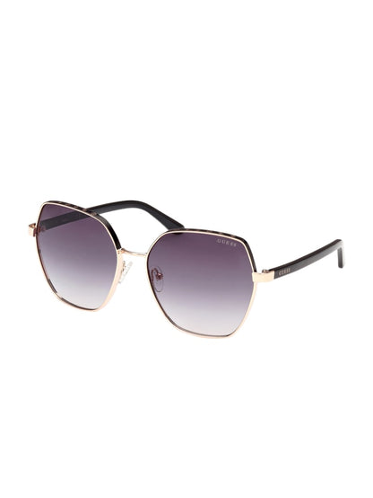 Geometric Metal Sunglasses