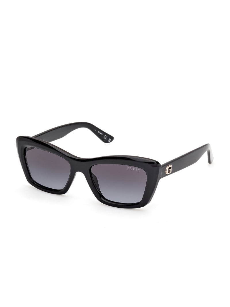 Plastic Rectangular Sunglasses