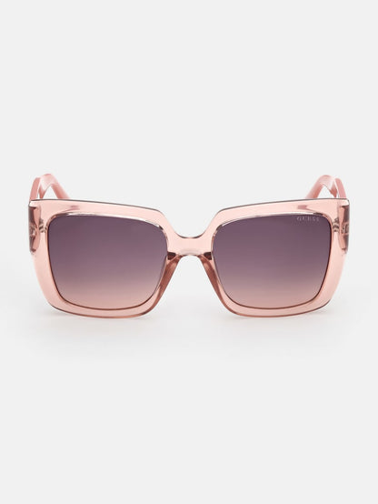 Square Quattro G Plastic Sunglasses