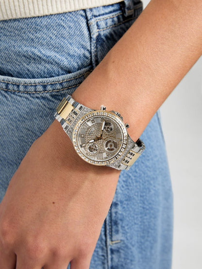 Two-Tone Multifunction Watch