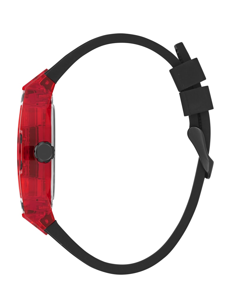 Red Chronograph Watch