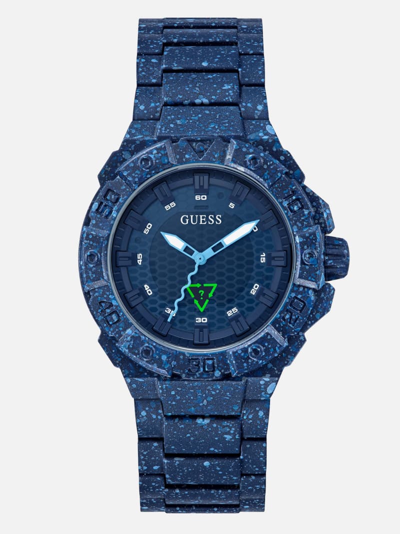 Navy Analog Watch