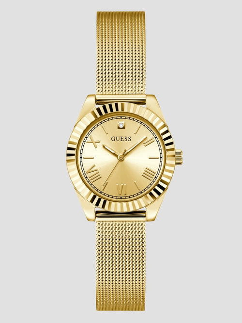 Gold-Tone Analog Watch