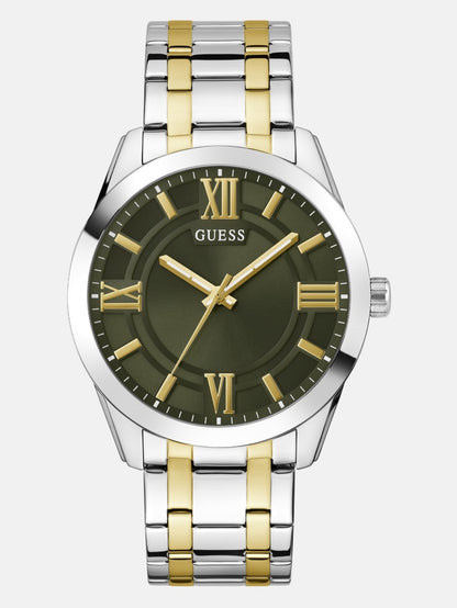 Two-Tone Analog Watch