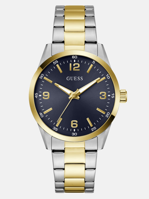 Two-Tone Analog Watch