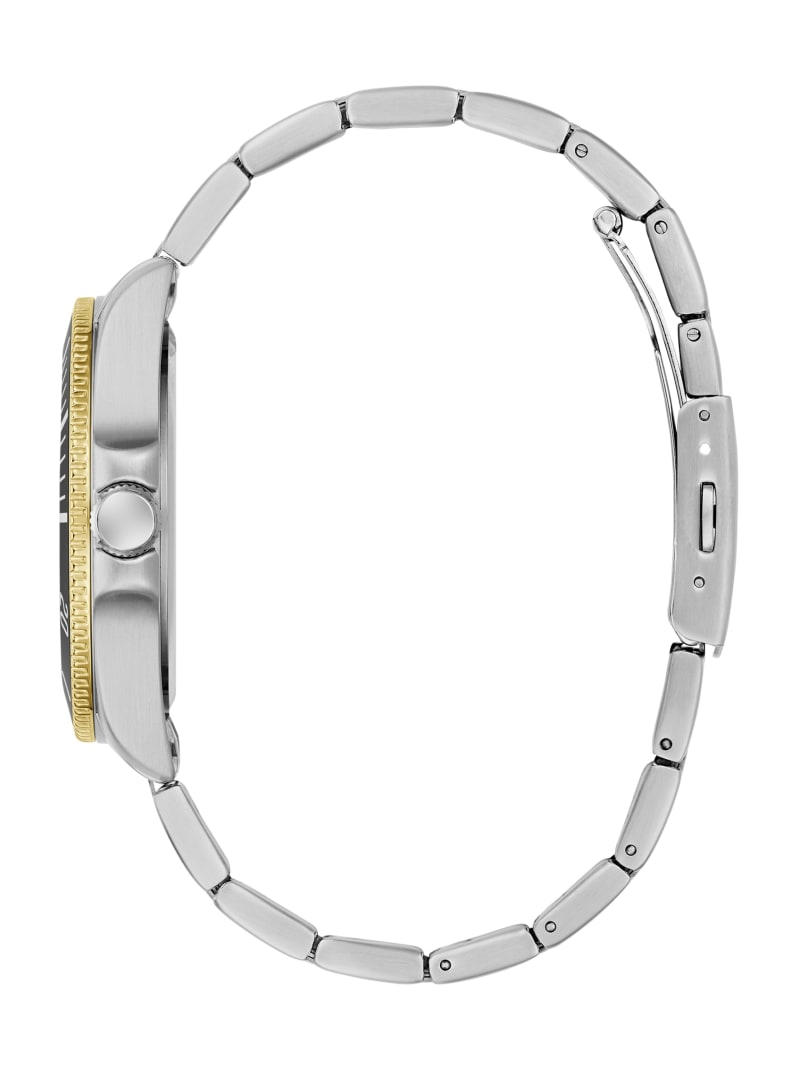 Two-Tone Analog Watch