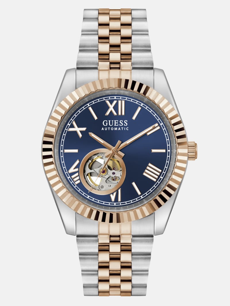 Two-Tone Analog Watch
