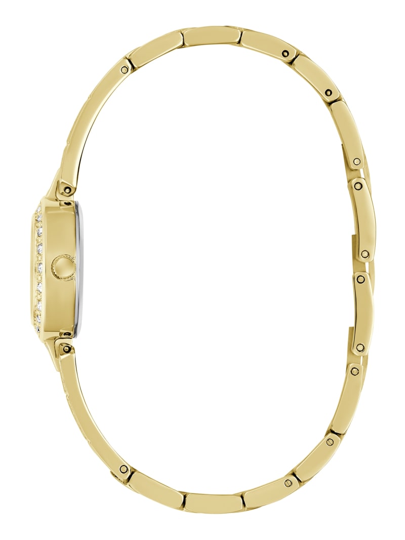 Crystal Recycled Steel analogue watch 22,5 mm