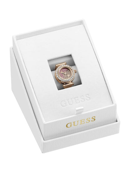 Crystal analogue watch-ring