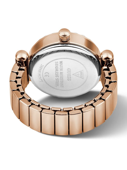 Crystal analogue watch-ring