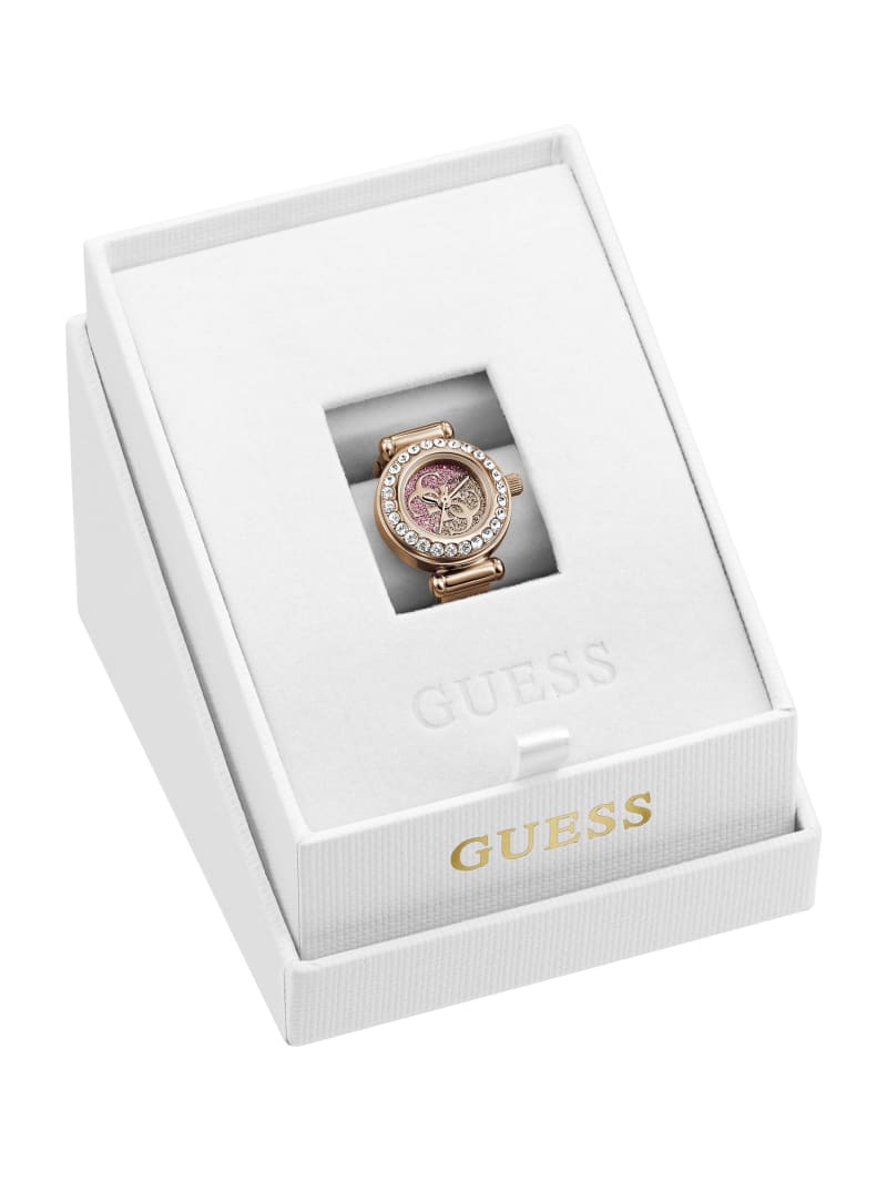 Crystal analogue watch-ring