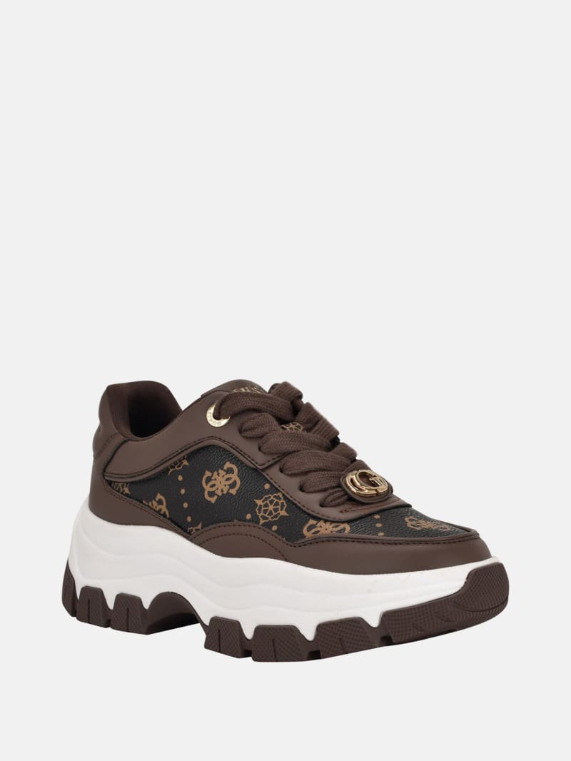 Berrett Lace-Up Platform Sneakers