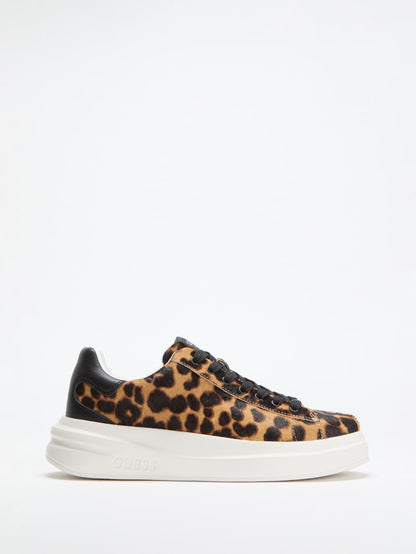 Elbinah Leopard Low-Top Sneakers