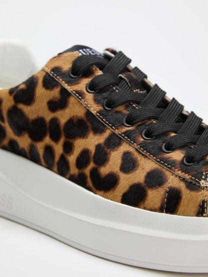 Elbinah Leopard Low-Top Sneakers
