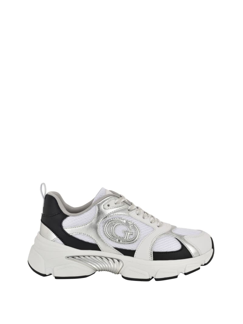 Ibitha Metallic Signature G Sneakers