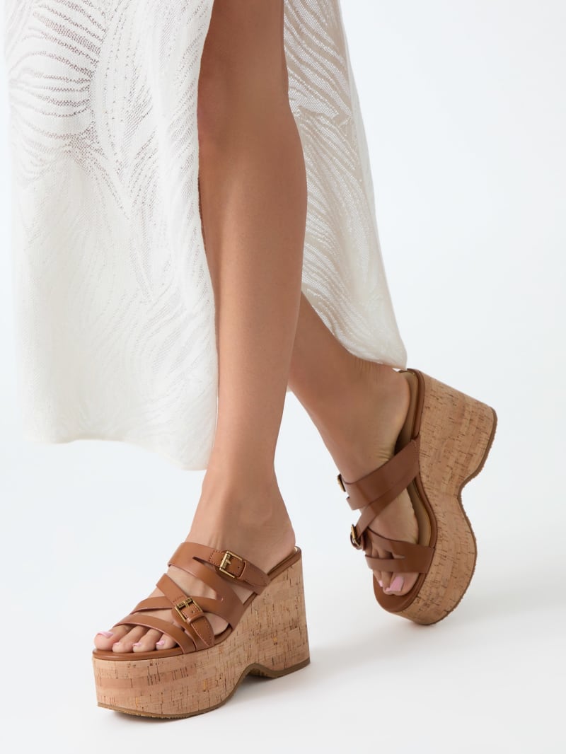 Open toe wedges