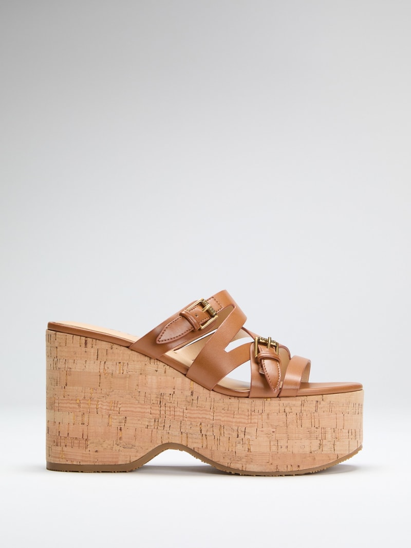 Open toe wedges
