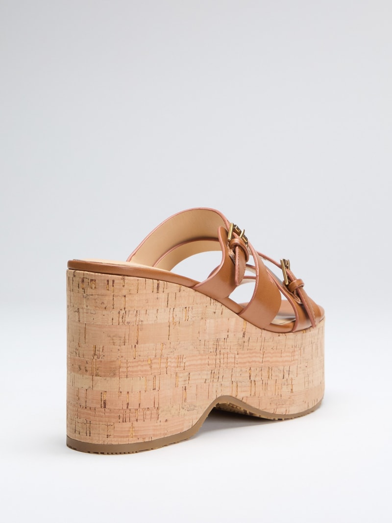 Open toe wedges