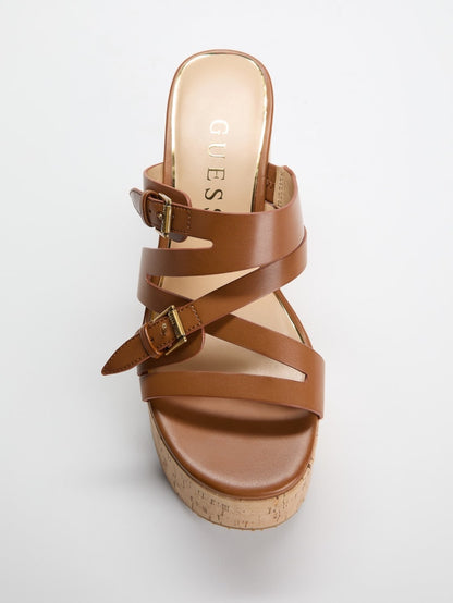 Open toe wedges