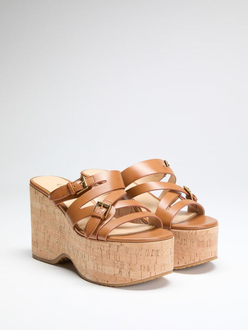 Open toe wedges