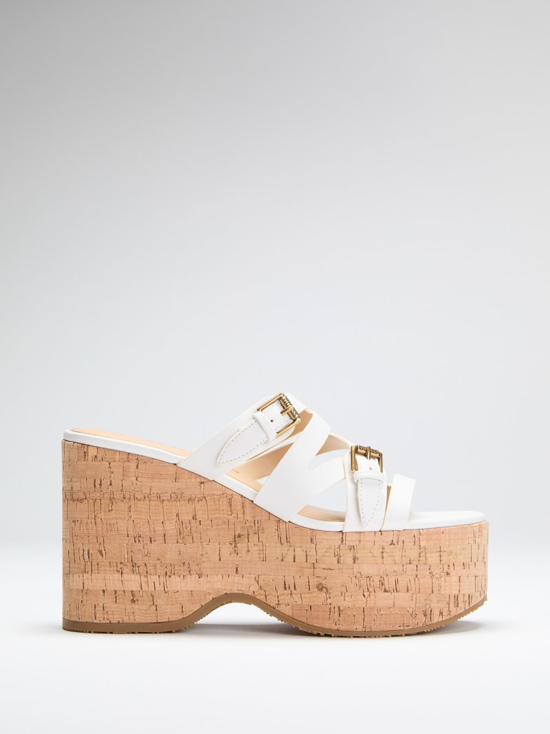 Open toe wedges