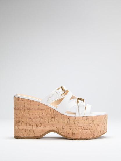 Open toe wedges